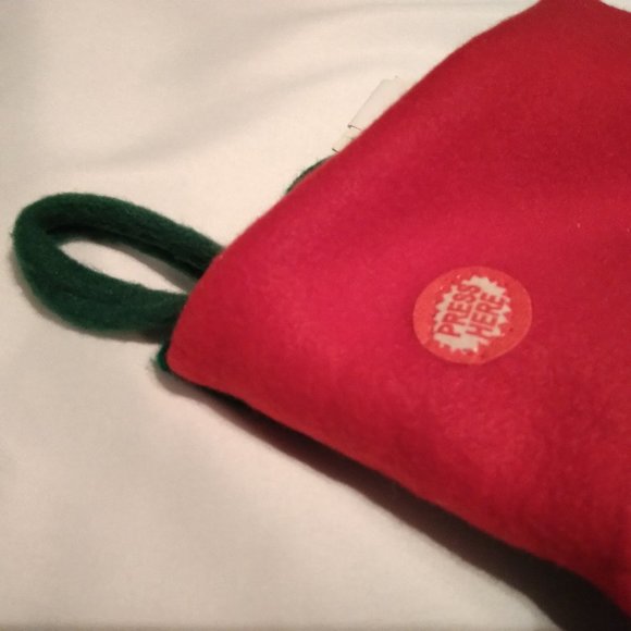 StealStreet SS-UG-AMA-513 Green Snowflake 18" Dancing Holiday Stocking - Picture 2 of 10